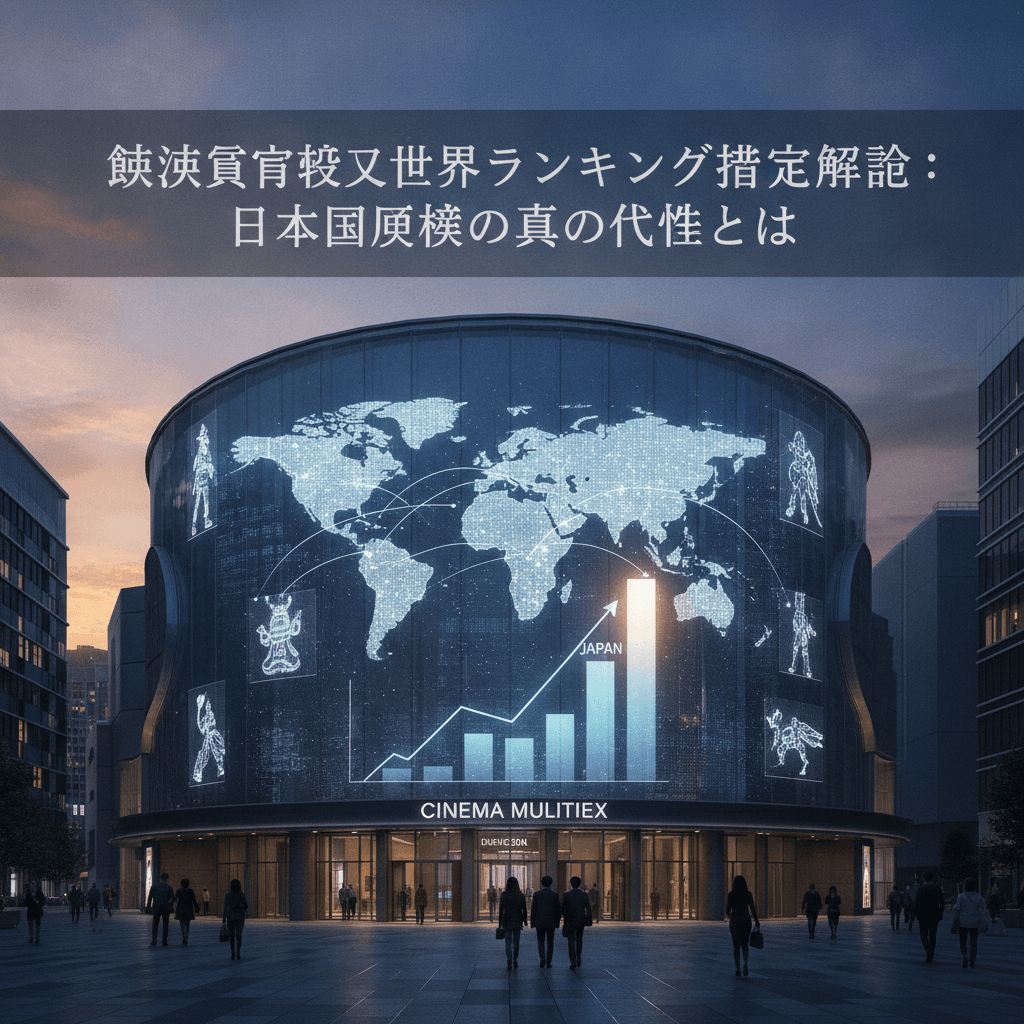 映画興行収入世界ランキング徹底解説:日本映画の真の価値とは